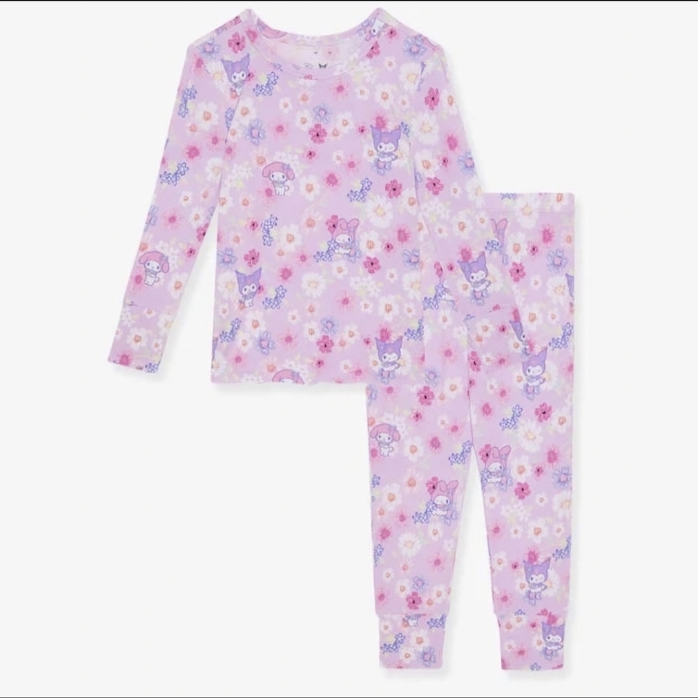 Posh Peanut x Hello Kitty Kuromi Classic Pajama Set in a 3T/4T EUC